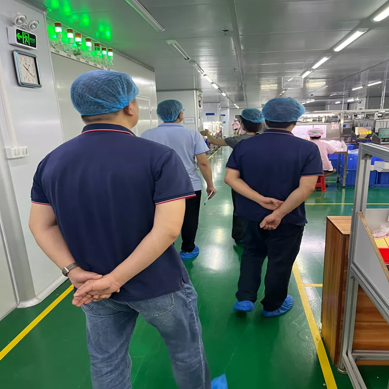 Tour della fabbrica del cliente: esplora il nostro laboratorio senza polvere di classe 100.000 e il processo di produzione del silicone
